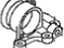 Kia 211603C710 Cover Assembly-Oil Drain  
