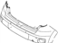 Kia 86611E4100 Rear Bumper Cover