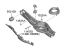 Kia 55210L3500 Rear Lower Arm Complete