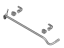 Kia 55510N9000 BAR ASSY-RR STABILIZ