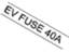 Kia 1879000621 Ev Fuse 40A