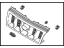 Kia 0K07A50710 Front Radiator Grille Assembly Kia 0K07A50710 Front Radiator Grille Assembly