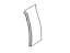 Kia 0K01968291E70 Trim-C PILLER,LH