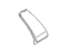 Kia 0K01968321E96 Trim-D Pillar,LH