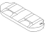 Kia 3K2N257200A752 Cushion-Rear,1ST Kia 3K2N257200A752 Cushion-Rear,1ST