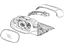 Kia 87620B2510 Outside Rear View Mirror Assembly Right Hand Kia 87620B2510 Outside Rear View Mirror Assembly Right Hand