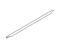 Kia 0K01873820 Weatherstrip-Glass In,LH