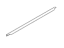 Kia 0K01872820 Weatherstrip-Glass In,RH