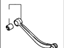 Kia 552404D000 Arm Assembly-Rear Upper RH