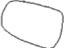 Kia 876211G500 Outside Rear Mirror & Holder Right Hand Kia 876211G500 Outside Rear Mirror & Holder Right Hand