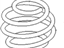 Kia 546302T030 Front Spring