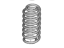 Kia 55330AO000 SPRING-RR