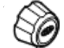 Kia 0K08437180 Front Center Cap Assembly