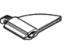 Kia 859383W000GAH Hanger-Cargo Screen