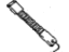 Kia 0K0725773296 Front Buckle Seat Belt-A Right
