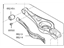 Kia 55210E6100 Arm Complete-Rear Lower