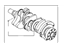 Kia 231103E101 CRANKSHAFT Assembly