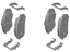 Kia 58101ATA00 PAD KIT-FRONT DISC B