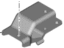 Kia 4317632670 Roll Support Bracket