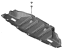 Kia 866A1AO000 COVER-RR BUMPER UNDE