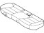 Kia 89100M6000B6P CUSHION ASSY-RR SEAT