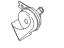 Kia 966113F000 Horn Assembly-Low