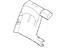 Kia 89470D5010A3A Rear Seat Back Covering, Right