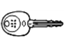 Kia 819962G010 Blanking Immobilizer Key