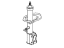 Kia 0K2NE28700A Rear Right Damper Assembly