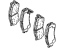 Kia 0K2N13328ZA Pad-Set,Front