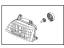 Kia 0K08A51030B Passenger Side Headlight Assembly