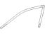 Kia 825303C000 Run-Front Door Window Glass L