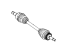 Kia 495002E900 Joint Assembly-Cv RH