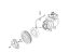Kia 0K30A61450C Air Conditioner Compressor Assembly