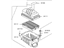 Kia 281102E100 Air Cleaner Assembly