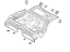 Kia 655103T500 Panel Assembly-Rear Floor
