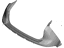 Kia 86611AT000 COVER-RR BUMPER