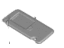 Kia 85220P1300GYT SUNVISOR ASSY,RH