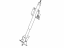 Kia 0K08A32100D00 Shaft-Energy Absorb