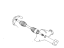 Kia 0K01225500B Shaft Assembly-Drive,RH