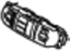 Kia 973402J001WK Control Assembly-Rear Heat