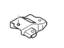 Kia 452183BDA5 Bracket-Roll Rod