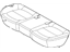 Kia 89160B2200KG9 Rear Seat Cushion Cover Kia 89160B2200KG9 Rear Seat Cushion Cover