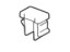Kia 846581U500BE8 Cover-Shift Lock Release Kia 846581U500BE8 Cover-Shift Lock Release