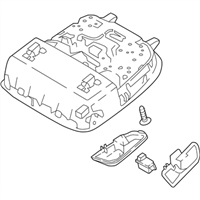 Kia 92810J5000CKL LAMP ASSEMBLY-OVERHEAD CONSOLE