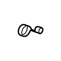 Kia 826743C000 SPACER-FRONT DOOR OUTSIDE HANDLE