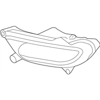 Kia 922014D300 LAMP ASSEMBLY-FRONT FOG LH