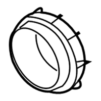 Kia 921911M000 DUST CAP-HEAD LAMP