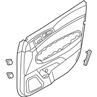 Kia 82307D9000GBU PANEL ASSEMBLY-FRONT DOOR