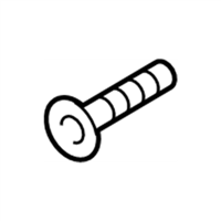 Kia 814561H000 SCREW/MACHINE-TORX